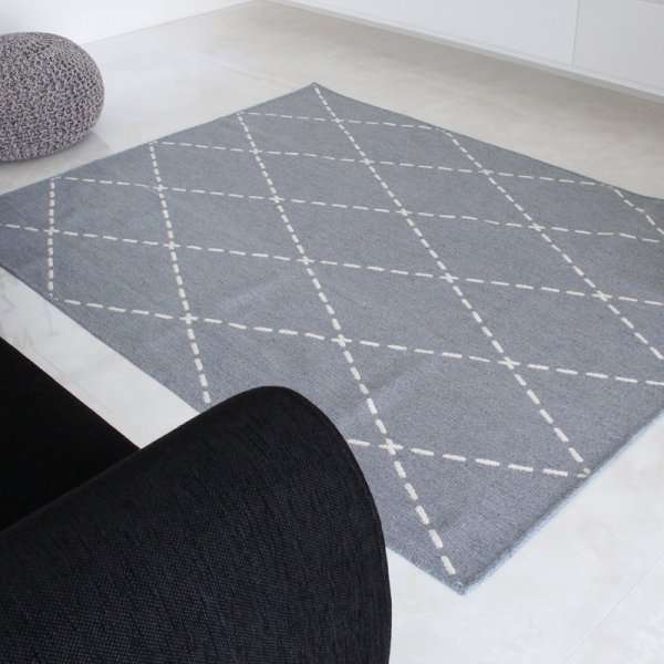 【ラグ】sisdesign ORIGINAL ウォッシャブル 綿混 ラグ 130×176cm